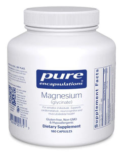 Magnesium (glycinate) - 180 Capsules